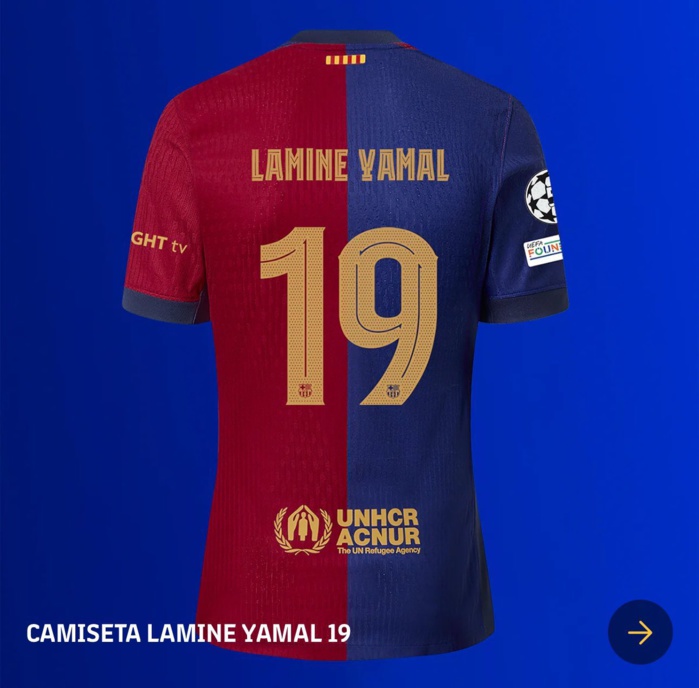 Barça / Maillot 24-25: Le plus vendu … le 19 ! Barça / Maillot 24-25: Le plus vendu … le 19 !