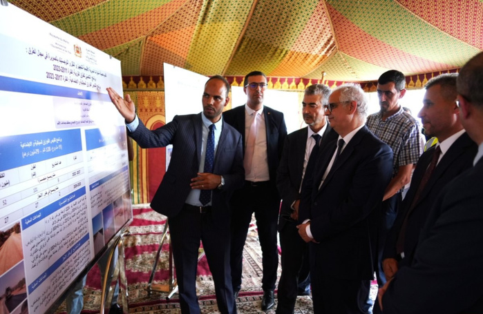 Baraka s’informe de l’état d’avancement des travaux de mise à niveau du Port d'Essaouira et lance plusieurs projets routiers Baraka s’informe de l’état d’avancement des travaux de mise à niveau du Port d'Essaouira et lance plusieurs projets routiers