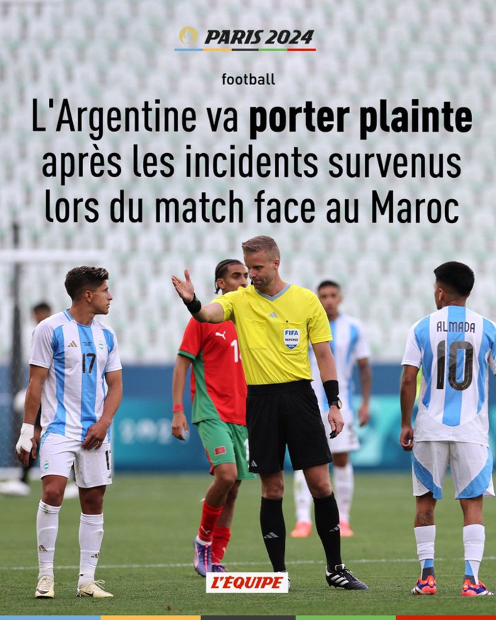JO Foot masculin: ‘’L'Argentine saisit la FIFA !’’ JO Foot masculin: ‘’L'Argentine saisit la FIFA !’’
