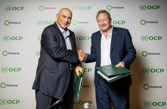 Fortescue-OCP Green Energy : l'opération de Joint-venture obtient le Feu Vert du Conseil de la Concurrence Fortescue-OCP Green Energy : l'opération de Joint-venture obtient le Feu Vert du Conseil de la Concurrence
