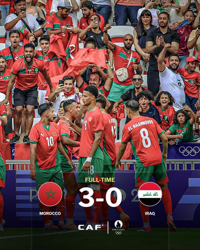 Les Lions de l'Atlas qualifiés premiers de leur groupe Les Lions de l'Atlas qualifiés premiers de leur groupe