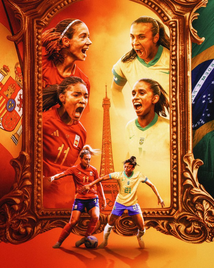 Foot olympique féminin: Brésil-Espagne, le choc de ce mercredi ! Foot olympique féminin: Brésil-Espagne, le choc de ce mercredi !