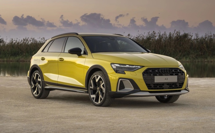 Audi A3 allstreet, grimée en aventurière Audi A3 allstreet, grimée en aventurière