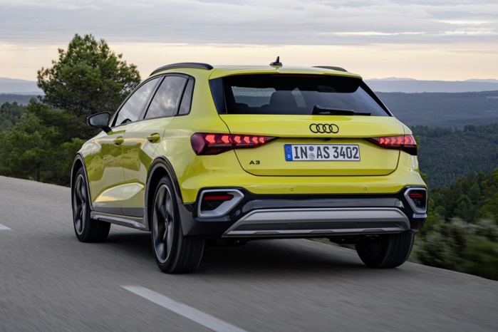 Audi A3 allstreet, grimée en aventurière Audi A3 allstreet, grimée en aventurière