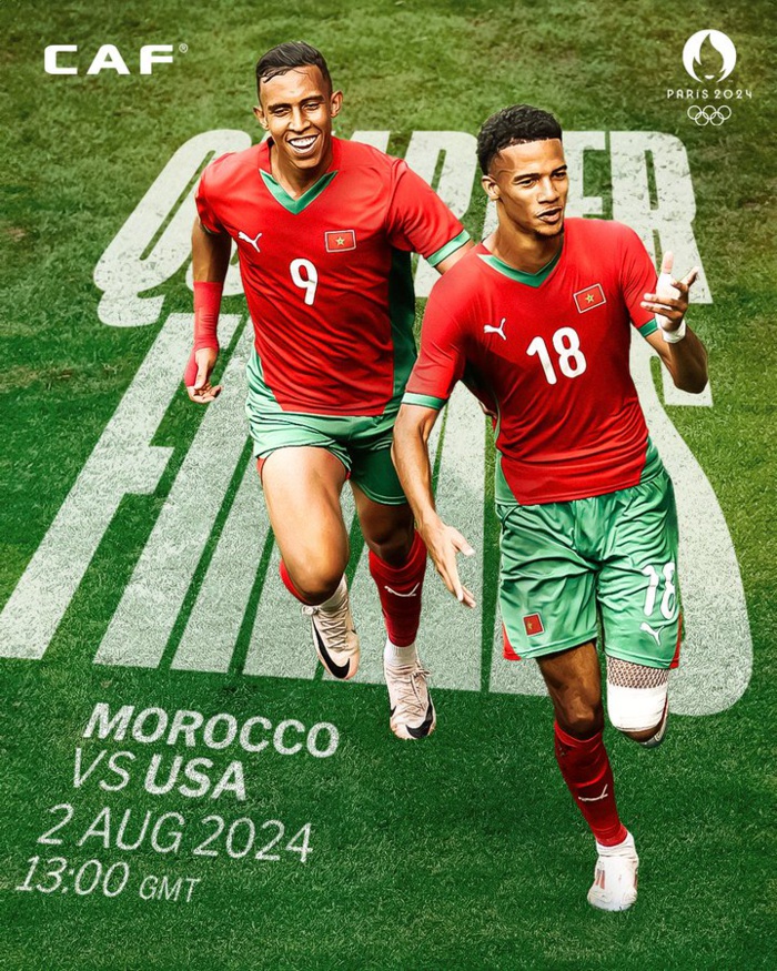 Foot olympique masculin / Le programme d'aujourd'hui: Maroc-Etats Unis et France-Argentine en affiche Foot olympique masculin / Le programme d'aujourd'hui: Maroc-Etats Unis et France-Argentine en affiche