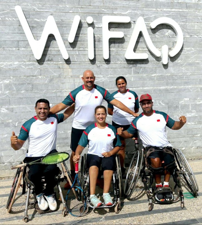 Nos Paralympiques en préparation au Wifaq avant de s'envoler pour Paris. Nos Paralympiques en préparation au Wifaq avant de s'envoler pour Paris.