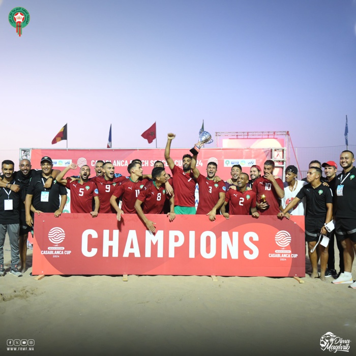 Casablanca Beach Soccer Cup 2024: Les Lions Champions ! Casablanca Beach Soccer Cup 2024: Les Lions Champions !
