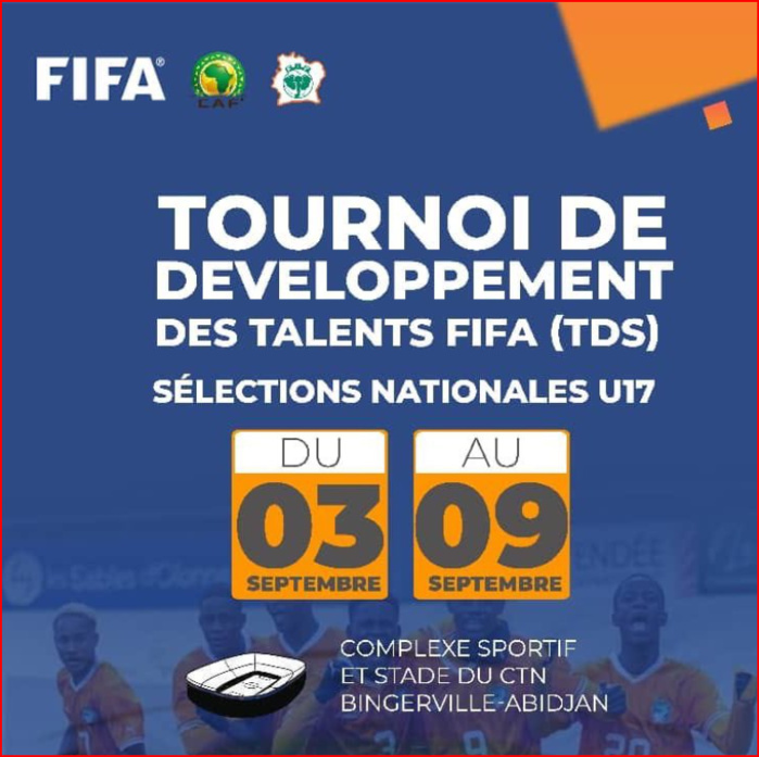 2e édition du Tournoi FIFA de développement des talents U17: L’Equipe nationale retrouvera l'Algérie en Côte d’Ivoire 2e édition du Tournoi FIFA de développement des talents U17: L’Equipe nationale retrouvera l'Algérie en Côte d’Ivoire