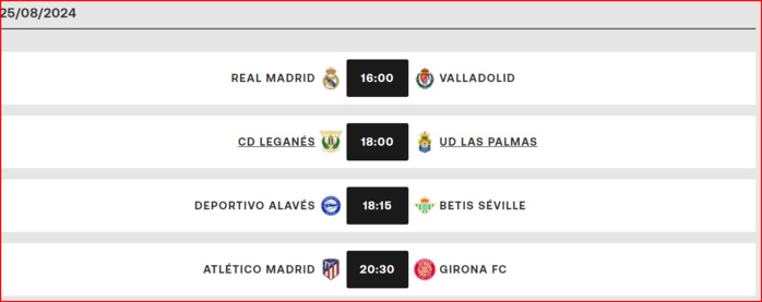 Liga - J2: Le Barça, le samedi. Le Real le dimanche Liga - J2: Le Barça, le samedi. Le Real le dimanche