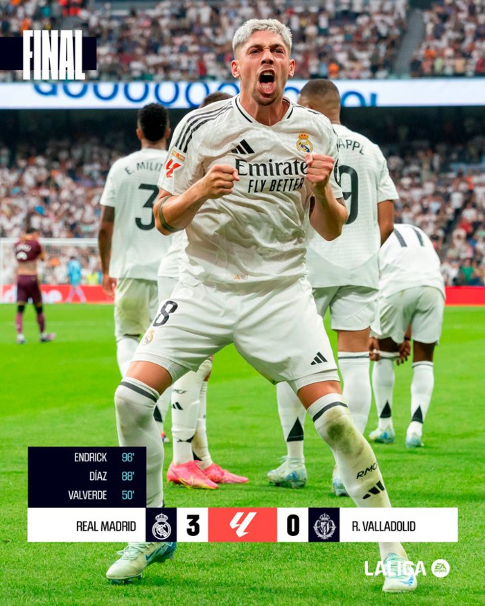 Liga / Real vs Valladolid: Brahim Diaz buteur et passeur décisif; Amallah a manqué le cadre ! Liga / Real vs Valladolid: Brahim Diaz buteur et passeur décisif; Amallah a manqué le cadre !