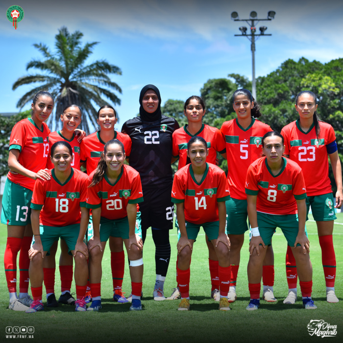 CDM Féminine U20 (préparation): Le Maroc vainqueur  des Iles Fidji CDM Féminine U20 (préparation): Le Maroc vainqueur  des Iles Fidji