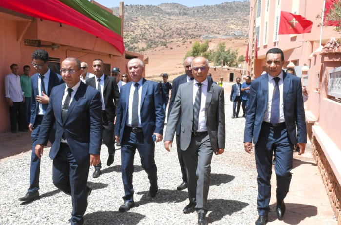 Rentrée scolaire: Benmoussa visite des établissements d'enseignement à Khénifra Rentrée scolaire: Benmoussa visite des établissements d'enseignement à Khénifra