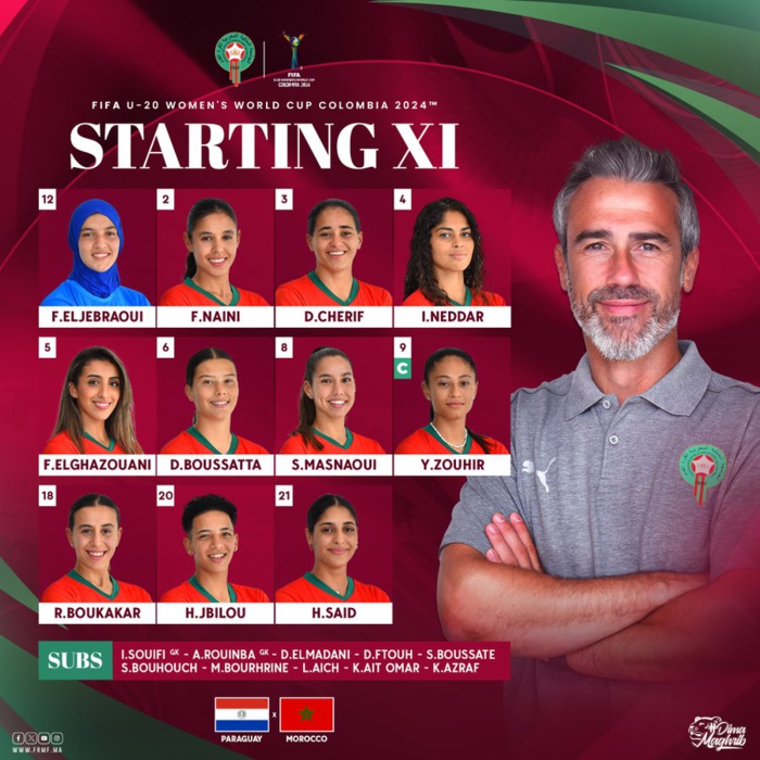 CDM Féminine U20 : L’Equipe nationale s’incline devant le Paraguay CDM Féminine U20 : L’Equipe nationale s’incline devant le Paraguay