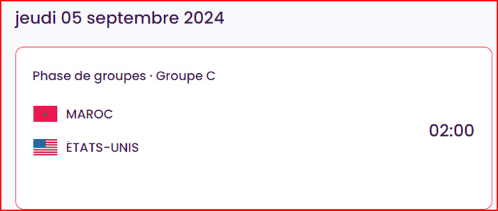 CDM Féminine U20 .J2 / Cette nuit, Maroc- Etats Unis : Horaire ? Chaîne? CDM Féminine U20 .J2 / Cette nuit, Maroc- Etats Unis : Horaire ? Chaîne?