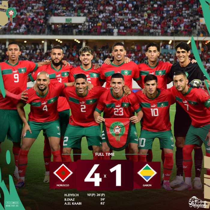 Maroc-Gabon : Les Lions maitrisent les Panthères Maroc-Gabon : Les Lions maitrisent les Panthères