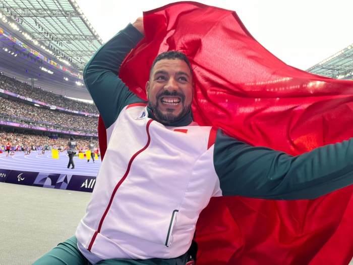 Nouiri , 9e médaillé marocain ! Photo Chidmi . Nouiri , 9e médaillé marocain ! Photo Chidmi .