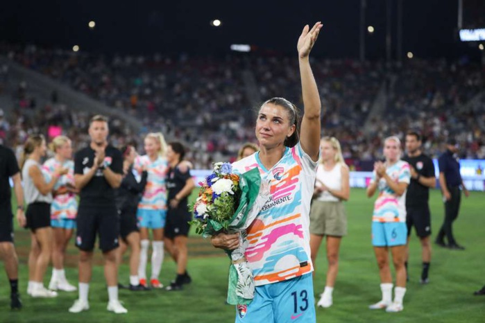 Football féminin : L’icône Alex Morgan tire sa révérence Football féminin : L’icône Alex Morgan tire sa révérence