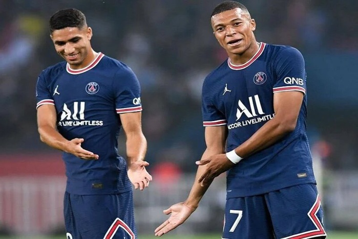 Achraf Hakimi a rejoint Kylian Mbappé à Madrid Achraf Hakimi a rejoint Kylian Mbappé à Madrid