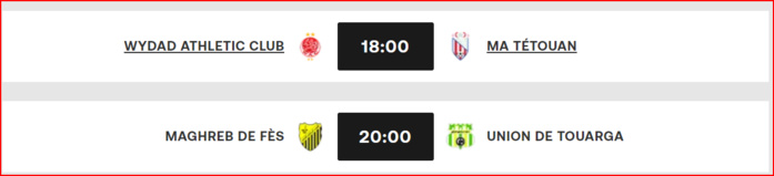 Botola D1: Démarrage de la J2 ce samedi Botola D1: Démarrage de la J2 ce samedi