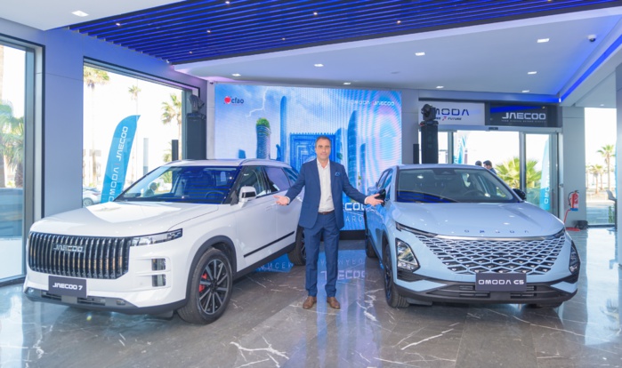 Le Jaecoo 7 et l'Omoda C5. Le Jaecoo 7 et l'Omoda C5.