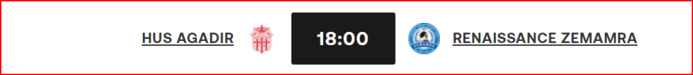 Botola D1. J3: HUSA-RCAZ, unique match de ce samedi Botola D1. J3: HUSA-RCAZ, unique match de ce samedi