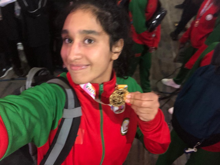 Championnat du Monde de Muay Thai : Salma Maghar (-67kg) offre l'unique médaille d'or au Maroc Championnat du Monde de Muay Thai : Salma Maghar (-67kg) offre l'unique médaille d'or au Maroc