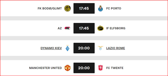 Europa League UEFA /J1: Tissoudali, Mazraoui, Sofiane Diop et  Aguerd actifs ce soir