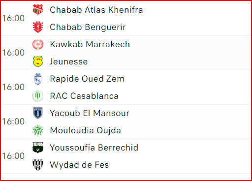 Botola D II. J1: USYM-MCO en affiche ce dimanche Botola D II. J1: USYM-MCO en affiche ce dimanche