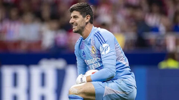 Real Madrid : Thibaut Courtois blessé Real Madrid : Thibaut Courtois blessé