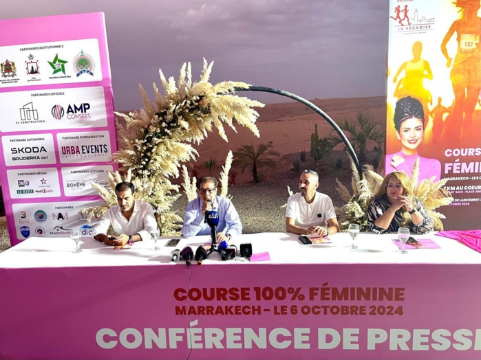100% féminine et dédiée à « Octobre Rose » : Rendez-vous ce dimanche à Marrakech avec la Course internationale féminine « La Kechoise » 100% féminine et dédiée à « Octobre Rose » : Rendez-vous ce dimanche à Marrakech avec la Course internationale féminine « La Kechoise »