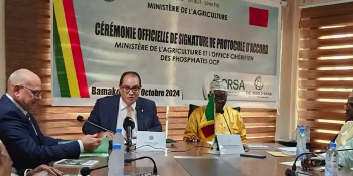 Agriculture durable : l'OCP signe un accord de partenariat avec le Mali Agriculture durable : l'OCP signe un accord de partenariat avec le Mali
