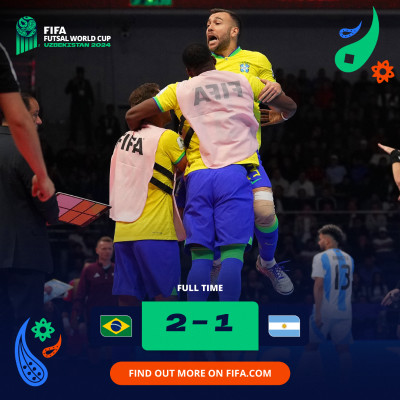 CDM Futsal Ouzbékistan 24 : Le Brésil Champion du Monde ! CDM Futsal Ouzbékistan 24 : Le Brésil Champion du Monde !