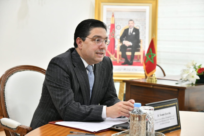 Bourita : La politique migratoire définie par SM le Roi est fondée sur la responsabilité partagée, le combat contre les stéréotypes et la mobilisation contre les réseaux de trafic d’êtres humains Bourita : La politique migratoire définie par SM le Roi est fondée sur la responsabilité partagée, le combat contre les stéréotypes et la mobilisation contre les réseaux de trafic d’êtres humains