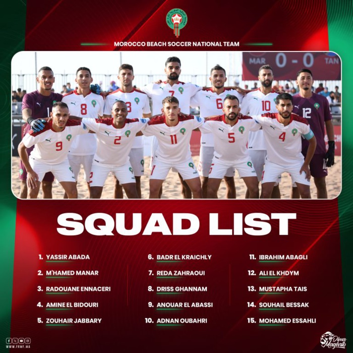 Beach Soccer : Double confrontation amicale ‘’ Maroc-Mauritanie’’ Beach Soccer : Double confrontation amicale ‘’ Maroc-Mauritanie’’