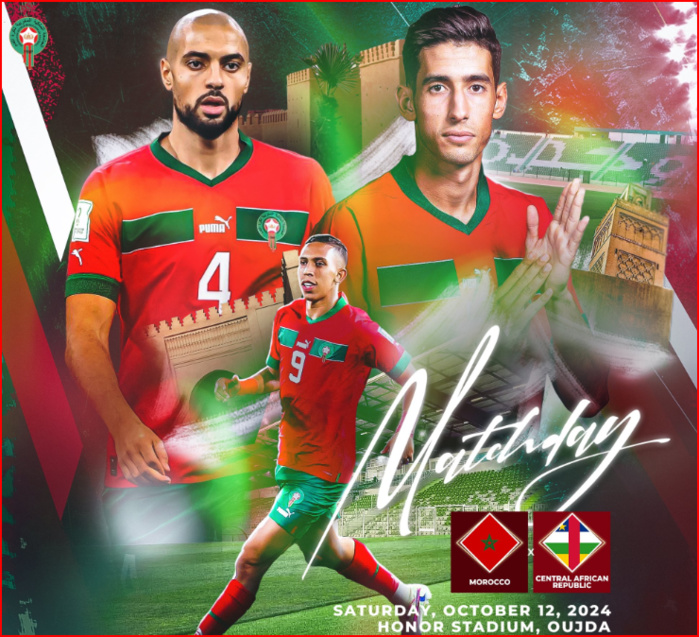 Maroc-Centrafrique: Jour de match: Composition probable? Horaire? Chaînes? Maroc-Centrafrique: Jour de match: Composition probable? Horaire? Chaînes?