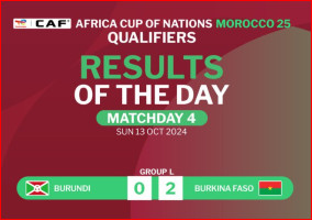 CAN Maroc 25: Le Burkina officiellement qualifié CAN Maroc 25: Le Burkina officiellement qualifié