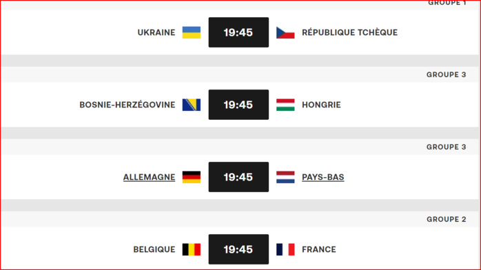 UEFA Ligue des Nations. J4 : Deux belles affiches ce soir UEFA Ligue des Nations. J4 : Deux belles affiches ce soir