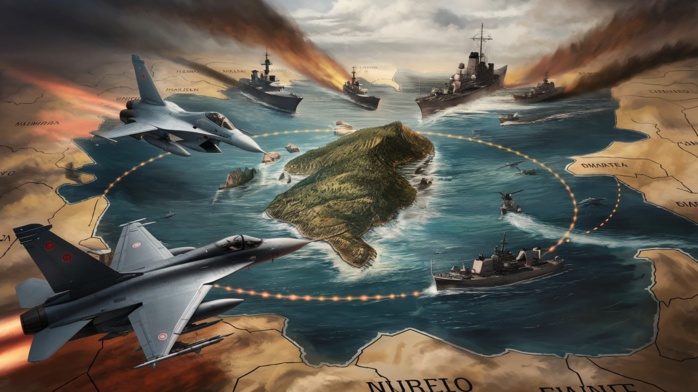 Chine : Manœuvres militaires autour de Taïwan pour «l'unité nationale» Chine : Manœuvres militaires autour de Taïwan pour «l'unité nationale»