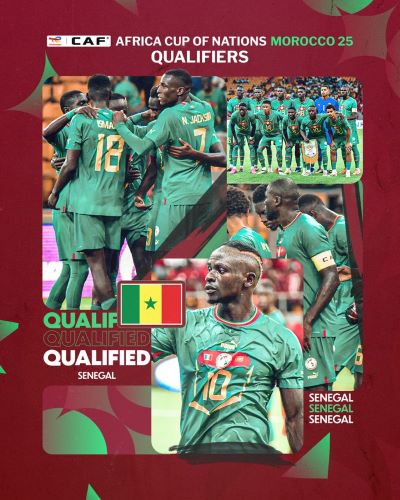 CAN Maroc 25: La liste des qualifiés s'élargit CAN Maroc 25: La liste des qualifiés s'élargit