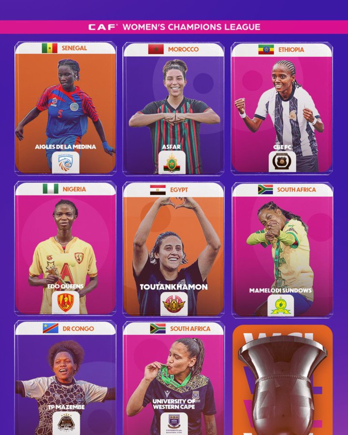 CAF. LDC Féminine Maroc24 : L’AS FAR dans le groupe A CAF. LDC Féminine Maroc24 : L’AS FAR dans le groupe A