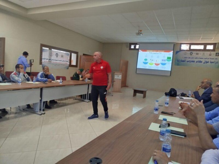 Ligue Marrakech-Safi de Football : Une journée d'étude organisée par l'Association des délégués des rencontres Ligue Marrakech-Safi de Football : Une journée d'étude organisée par l'Association des délégués des rencontres