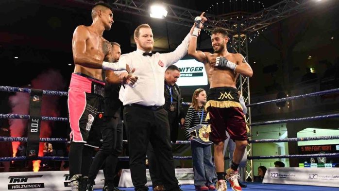 World Boxing Federation : Abdelaâdim Mis, premier Marocain à décrocher la ceinture WBF World Boxing Federation : Abdelaâdim Mis, premier Marocain à décrocher la ceinture WBF