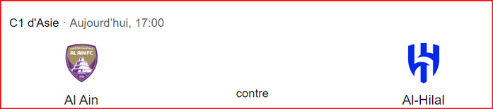 LDC. Asie: Rahimi vs Neymar à partir de 17h LDC. Asie: Rahimi vs Neymar à partir de 17h