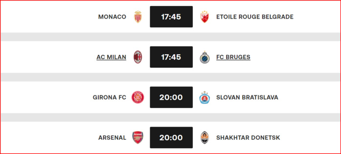 LDC. J3 : Hakimi vs Saibari ce soir LDC. J3 : Hakimi vs Saibari ce soir