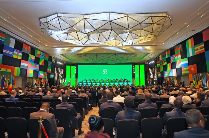 46e AG de la CAF: Conférence de presse de Motsepé 46e AG de la CAF: Conférence de presse de Motsepé