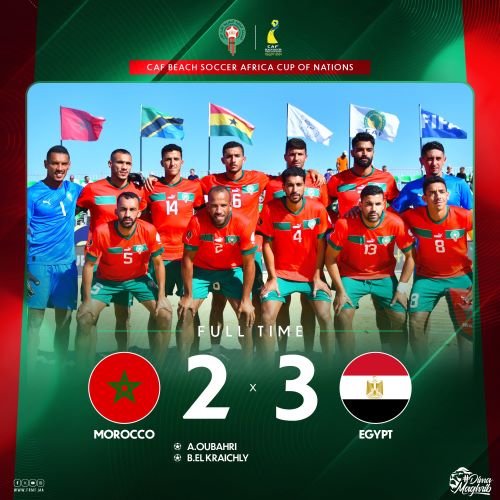CAN Beach Soccer 24: L’arbitre prive les Lions de l'égalisation ! CAN Beach Soccer 24: L’arbitre prive les Lions de l'égalisation !