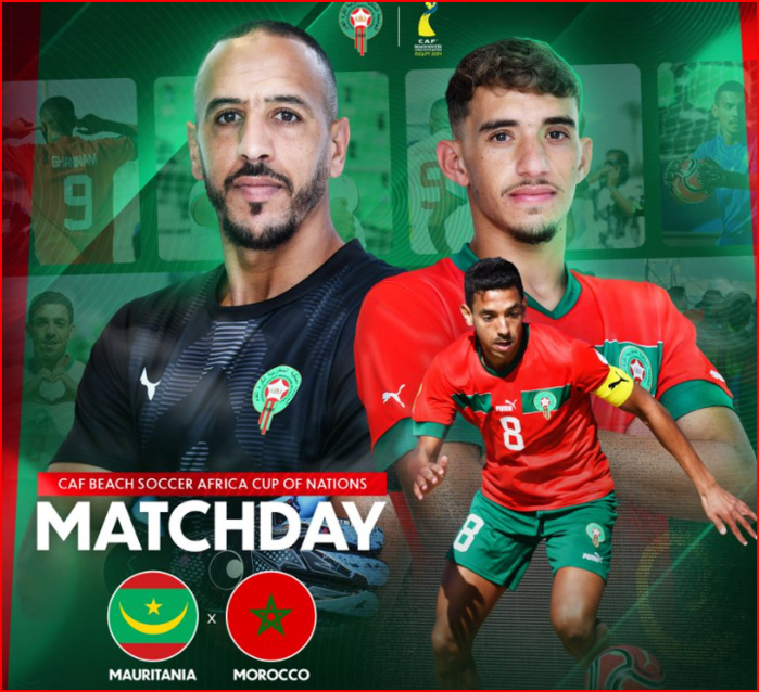 CAN Beach Soccer 24. Maroc-Mauritanie / Jour de demi-finale : Horaire? Chaînes ? CAN Beach Soccer 24. Maroc-Mauritanie / Jour de demi-finale : Horaire? Chaînes ?