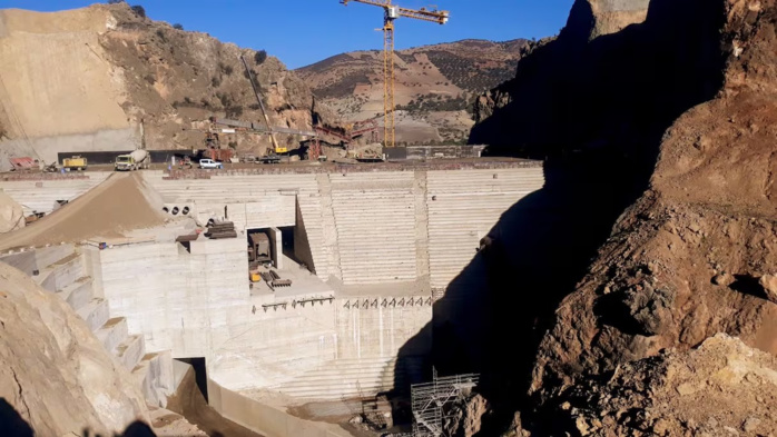 Taounate: Avec un taux de réalisation de 80%, les travaux du barrage Sidi Abbou progressent à un rythme soutenu Taounate: Avec un taux de réalisation de 80%, les travaux du barrage Sidi Abbou progressent à un rythme soutenu