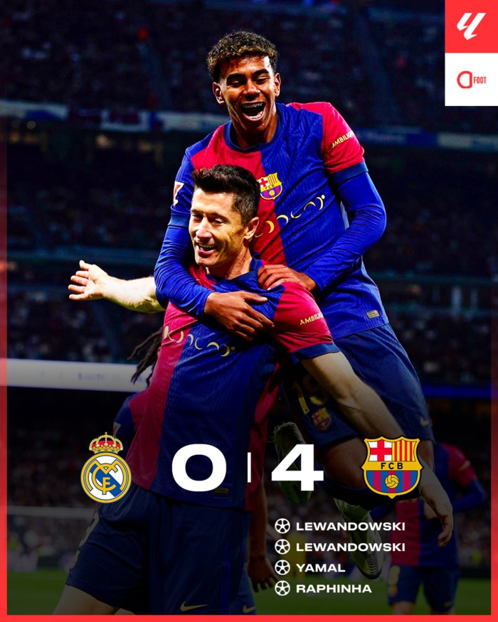 Clasico : Le Barça humilie la Real… au Bernabéu ! Clasico : Le Barça humilie la Real… au Bernabéu !