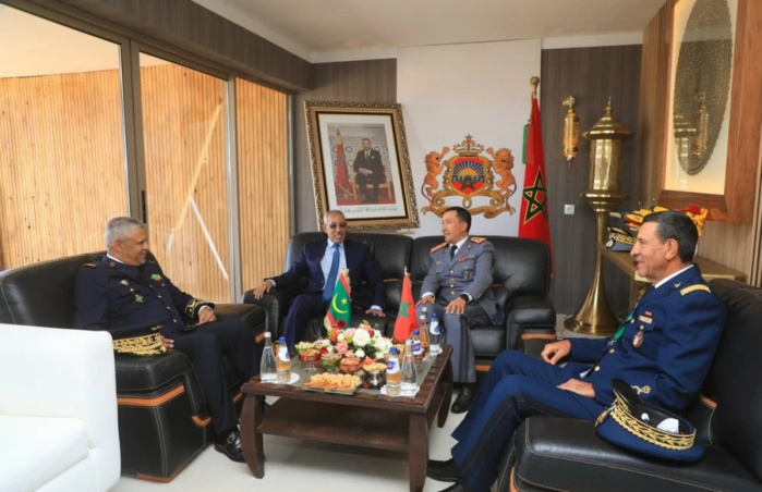 Défense : L'Inspecteur général des FAR reçoit son homologue mauritanien Défense : L'Inspecteur général des FAR reçoit son homologue mauritanien